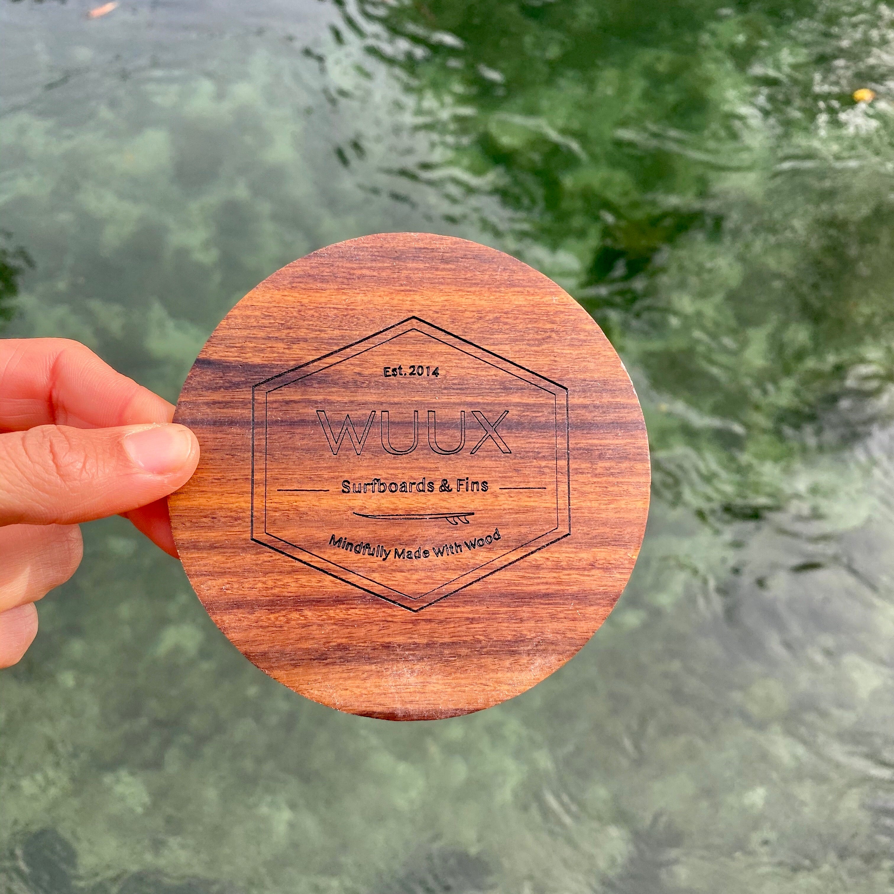 Beer Coaster – WUUX Surfboards & Fins